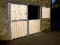 External double stable doors - softwood